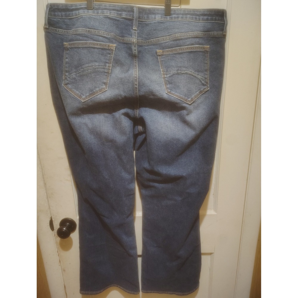 Driftwood Kelly Bootcut Jeans Womens 22 Medium Wash Stretch Denim Blue W22 L31 - Picture 2 of 6